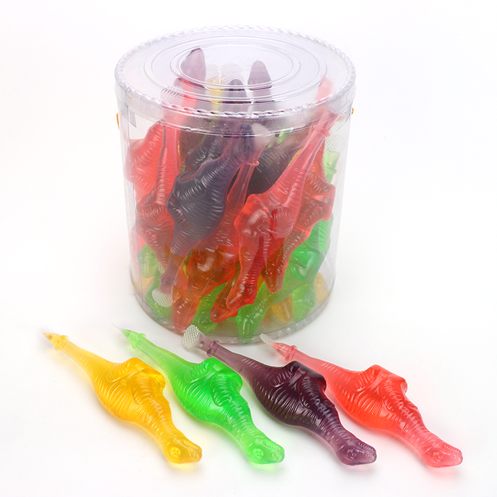Cartoon Dinosaur shaped fruit flavored sucking jelly candy CH-K287