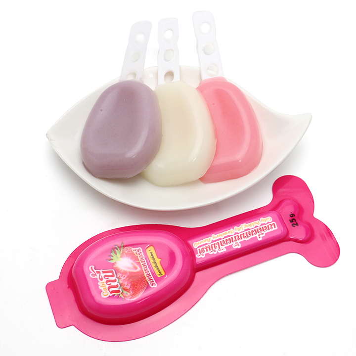 25g fruity cheese stick soft jelly pop pudding lollipop candy CH-K291
