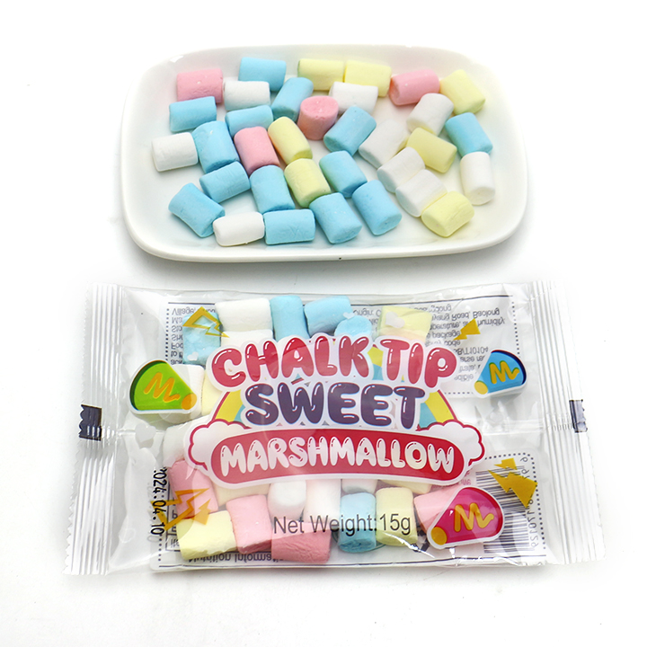 Mini Chalk Tip shaped marshmallows CH-M171