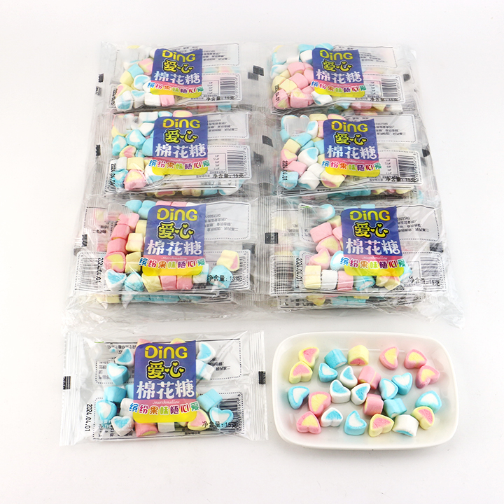 Mini love heart shaped marshmallows CH-M172