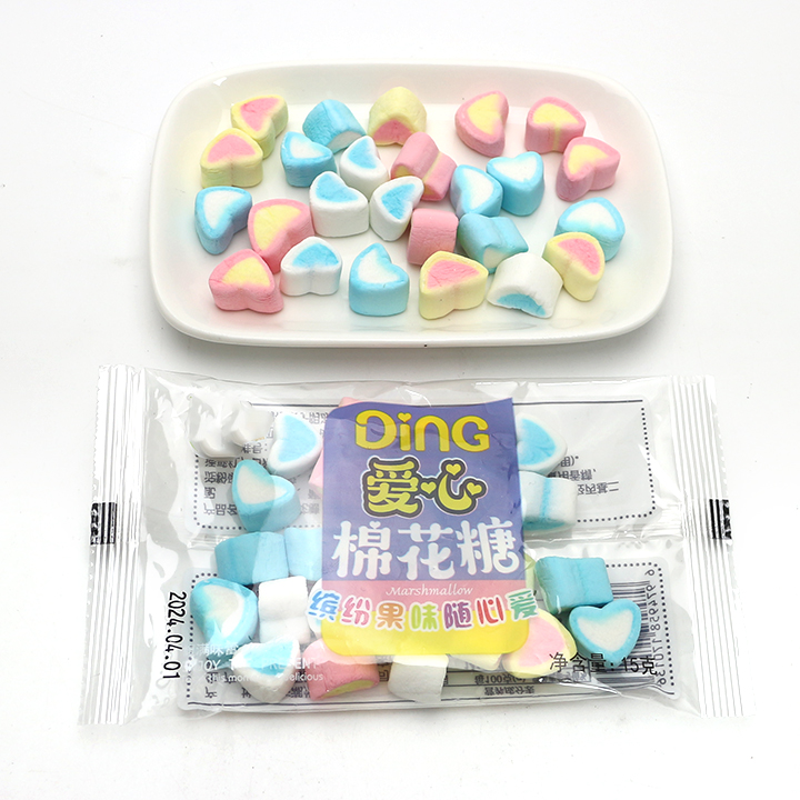 Mini love heart shaped marshmallows CH-M172