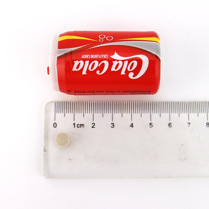 8g Mini soda can bottle candy cola soda flavors pressed tablet candy CH-N616-1