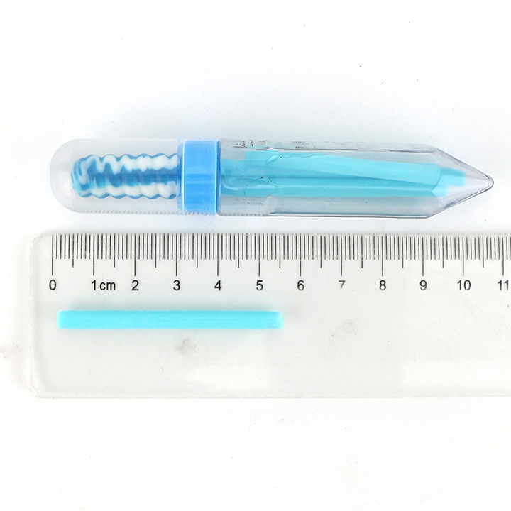 Fun Pencil shape lollipop with CC stick straw candy CH-N655-1