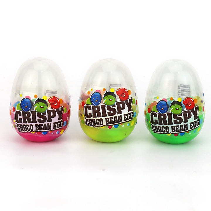 Crispy chocolate bean candy in eggs CH-N685