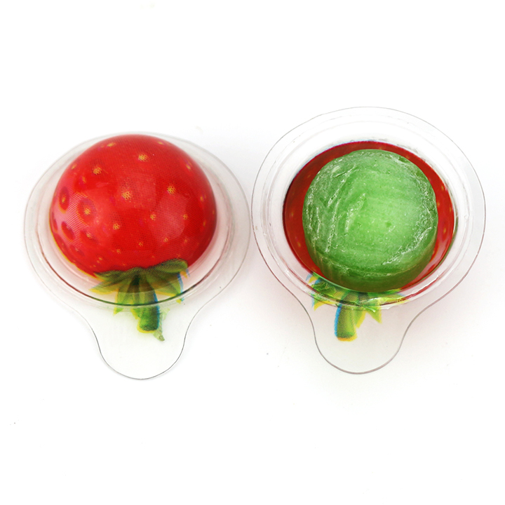 2024 new 3D eyeball cartoons super sour fruit flavored hard candy in jar CH-Q115