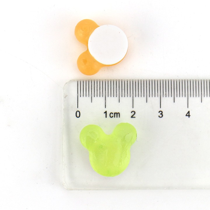 Wholesale 2-in-1 mini mickey head shape fruit flavored hard candy in Bulk CH-S111