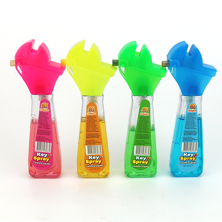 Cartoon household tool wrench shape spray candy fruit flavor liquid candy CH-SP089