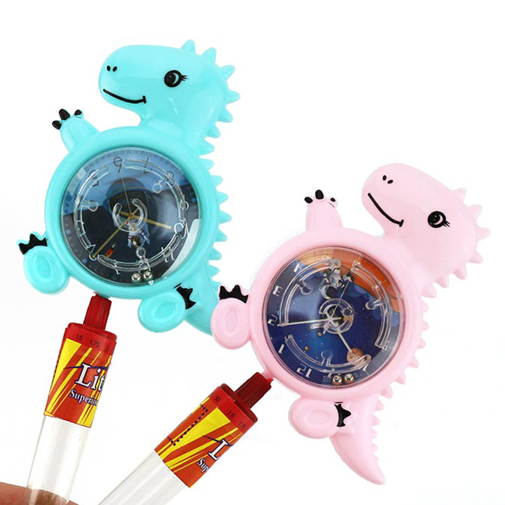 Cartoon dinosaur shaped maze toy candy CH-T1243