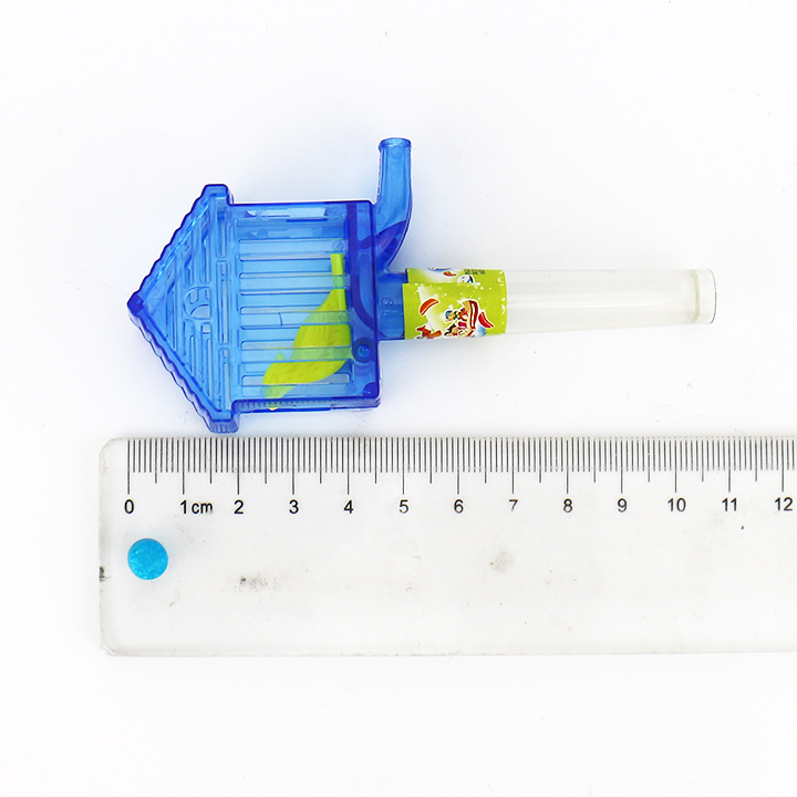 Cartoon bird cage and bird shaped whistle toy candy CH-T1244