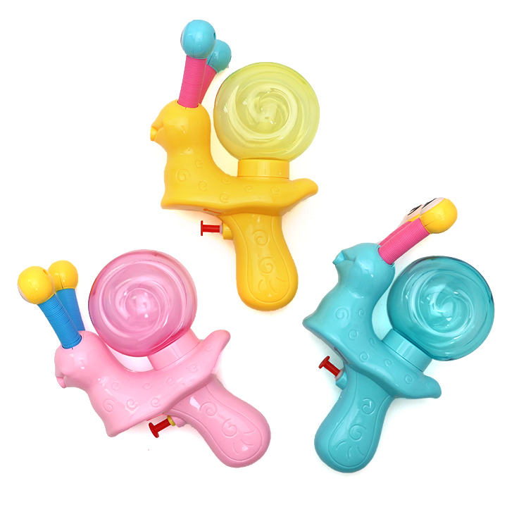 Big telescopic eyeball snail shaped water gun toy candy CH-TB222