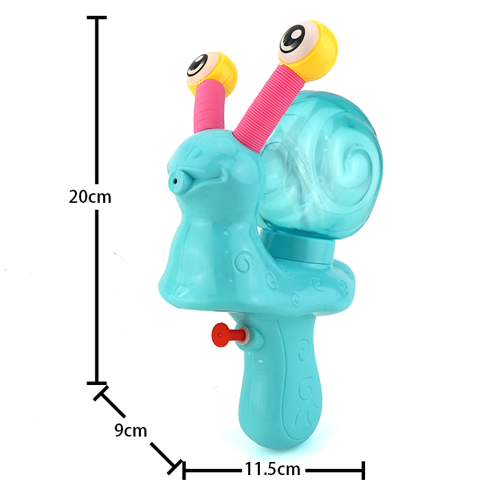 Big telescopic eyeball snail shaped water gun toy candy CH-TB222