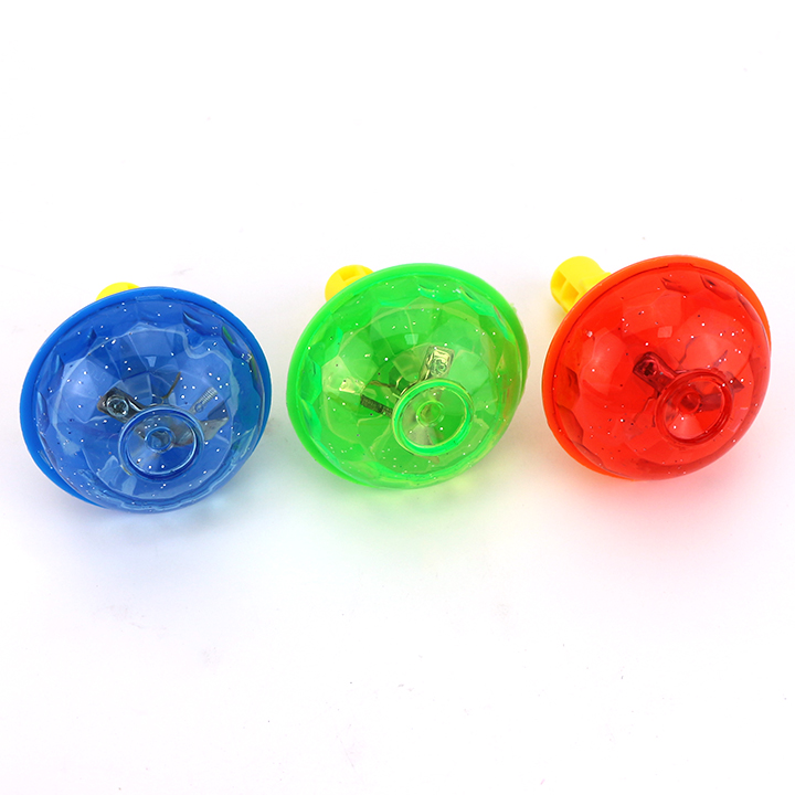 LED flashing top spinning gyro toy pull ruler light rotating gyroscope toy CH-X117