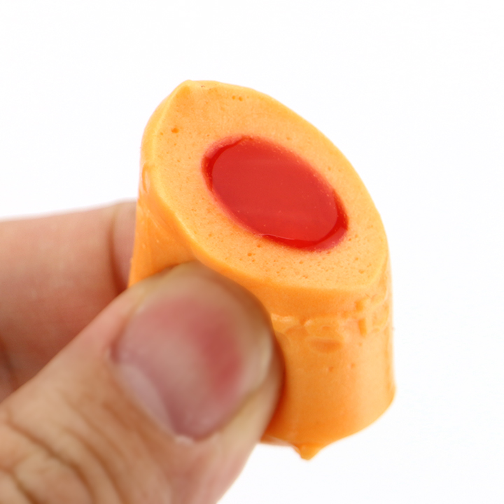 3D Soda can cola lemon orange soft gummy candy with jam filled CH-J539