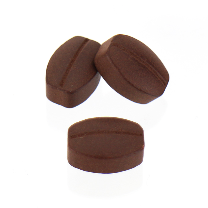 Wholesale coffee bean candy independent packaging pressed tablet coffee candy in bulk CH-S109