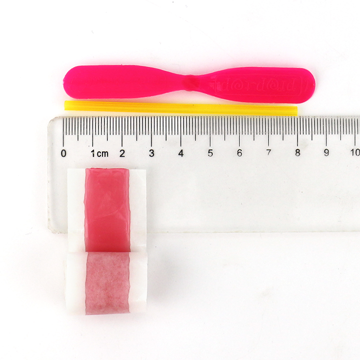 Flying fruit roll gummy soft candy with Bamboo dragonfly rotating toy candy CH-T1265