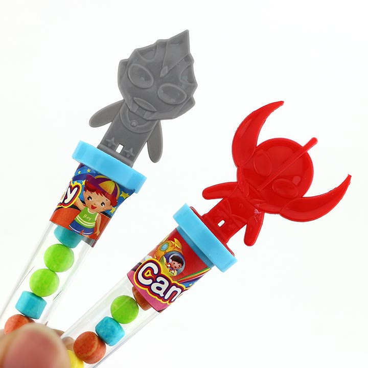 Cartoon Ultraman stamp seal toy candy CH-T1270