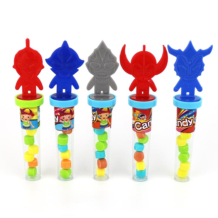 Cartoon Ultraman stamp seal toy candy CH-T1270