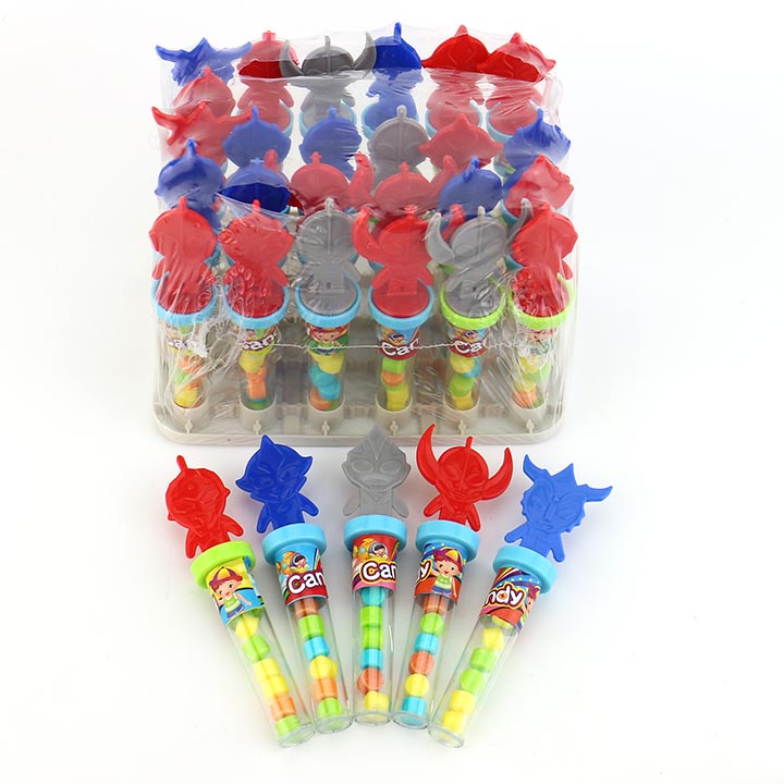 Cartoon Ultraman stamp seal toy candy CH-T1270