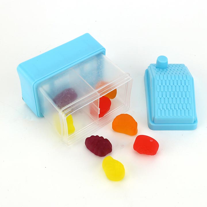Wonderful Candy House with various fruit shape soft gummy candy CH-J448-1