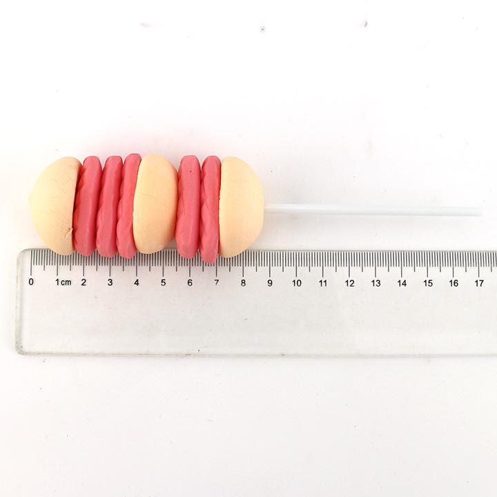 Halal 35g big size Burger Marshmallow Lolly pop candy hamburg marsh lollipop CH-M180
