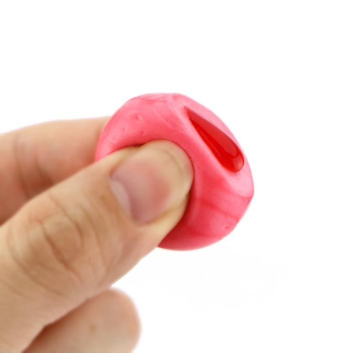 3D Planet Astronauts shape soft gummy candy ball with jam filling CH-J559