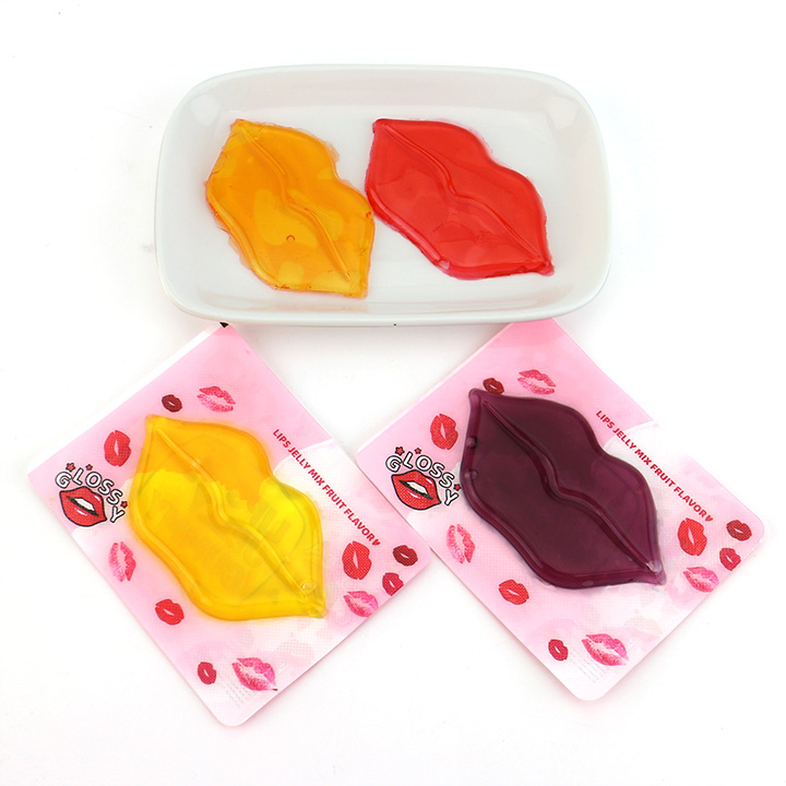 3D big mouth red Lip shape jelly soft gummy candy CH-J567