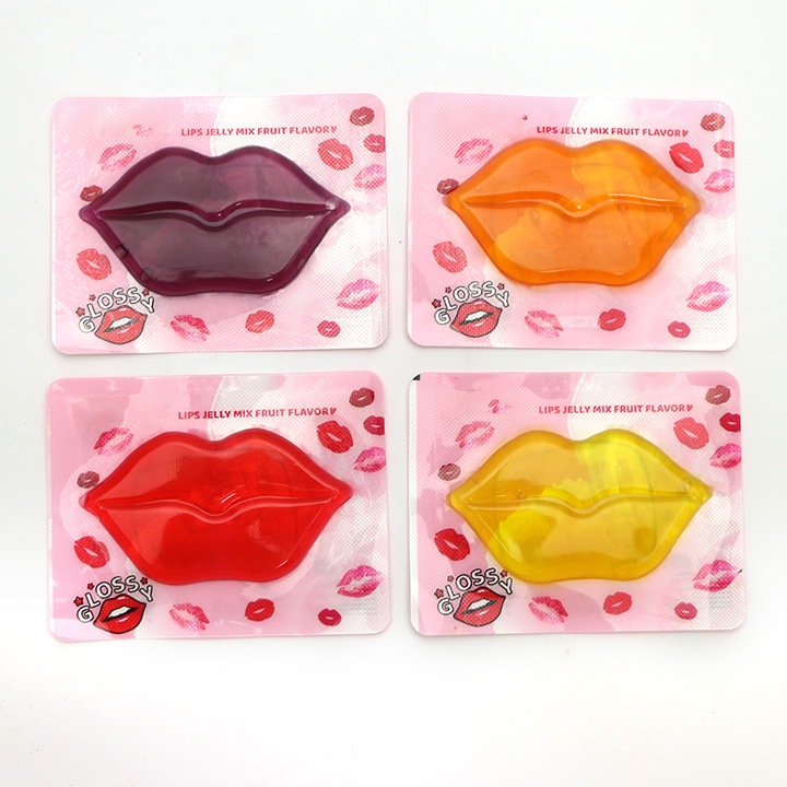 3D big mouth red Lip shape jelly soft gummy candy CH-J567
