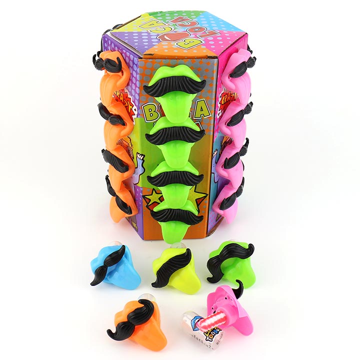 Halloween beard lips tongue shaped nipple hard lollipop toy candy CH-T1274-1