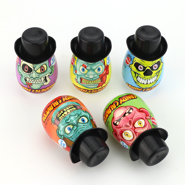 Halloween Zombie with Hat bottle toy candy CH-N686