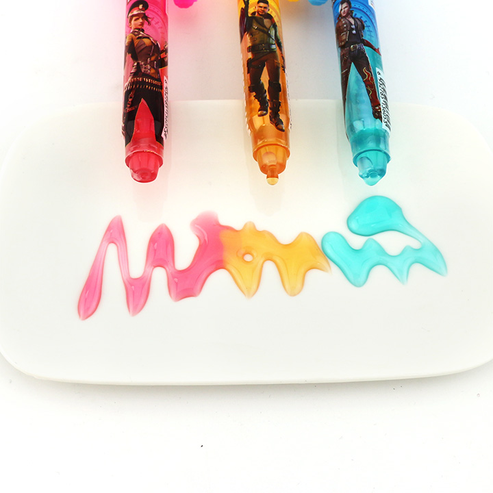 Fruit gel liquid jam gun shape candy stick toy CH-N690