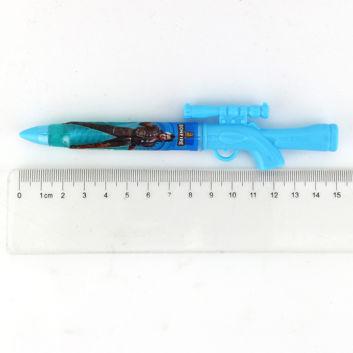 Fruit gel liquid jam gun shape candy stick toy CH-N690