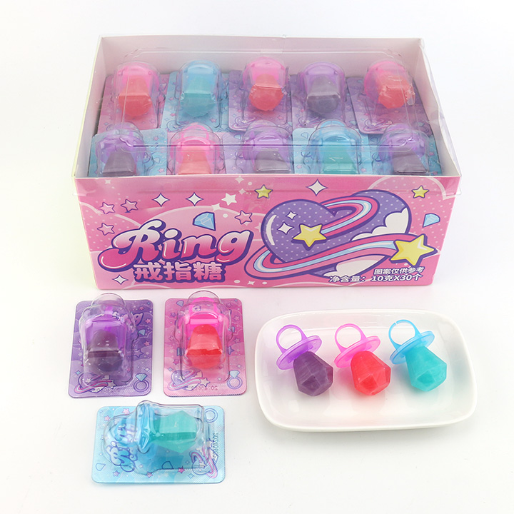 3D Diamond ring pop lollipop toy candy CH-T1285
