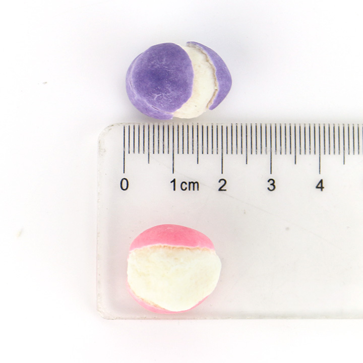 Wholesale crispy chewy freezen dried Macaroon candy bean in Bulk CH-S114