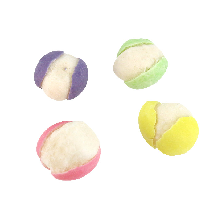 Wholesale crispy chewy freezen dried Macaroon candy bean in Bulk CH-S114