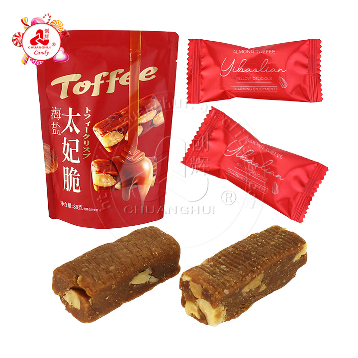 200g bagged Toffee Seasalt crispy nut peanut candy CH-Q119