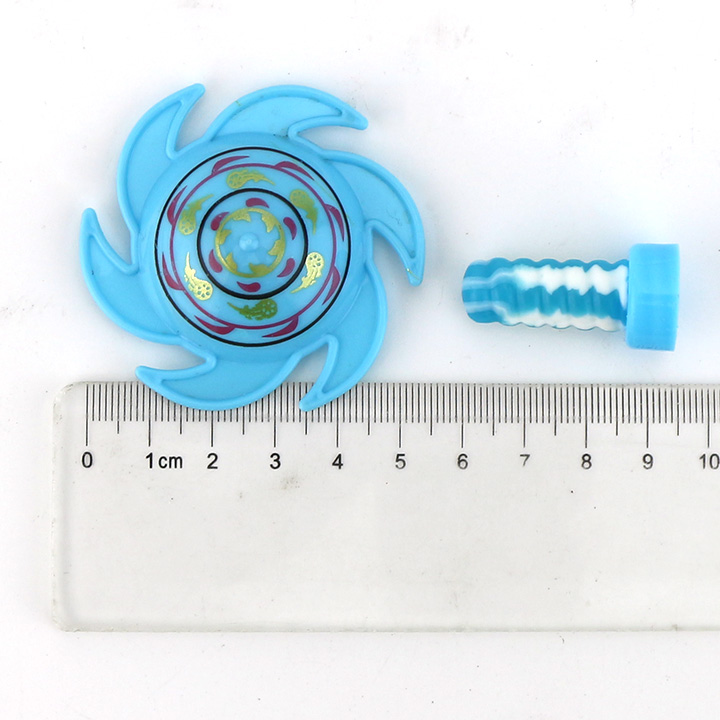 Colorful hand spinning gyro toy candy with nipple hard lollipop CH-T1283