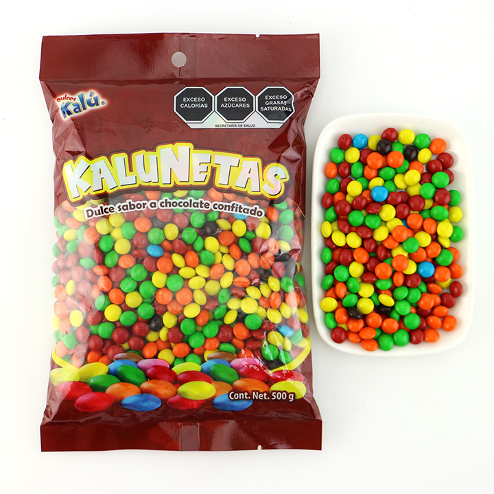 Halal 0.3g colorful crispy sugar coated chocolate bean candy CH-BC127