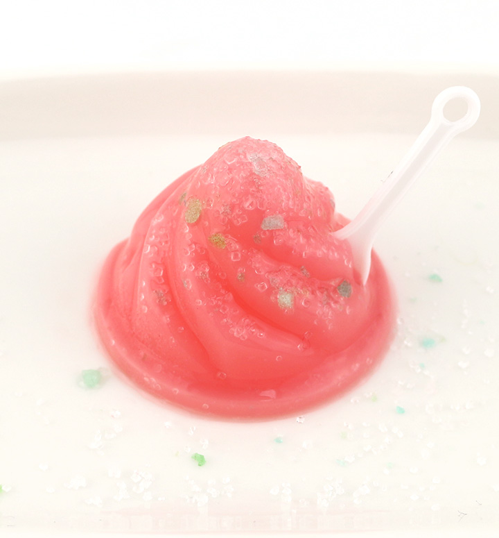 Torch shaped jelly pudding cup with popping candy CH-K296