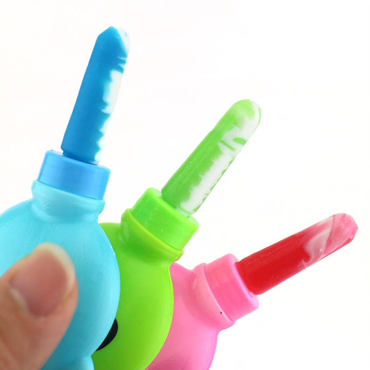 Cartoon bear head shaped nipple lollipop hard candy CH-T1293