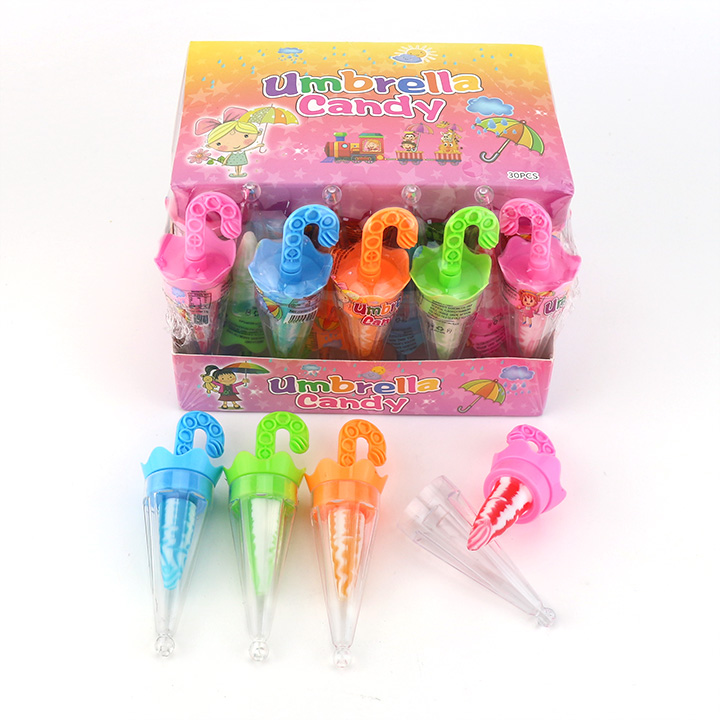 Cartoon umbrella shaped toy lollipop toy candy CH-T1294