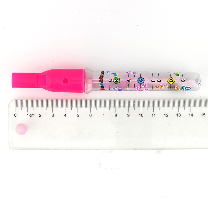 Voice whistle toy candy with colorful pearl candy CH-T1296