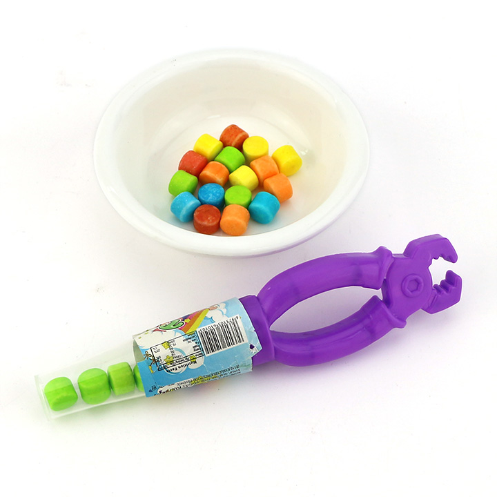 Colorful mini plastic household tool shaped toy candy CH-T1302
