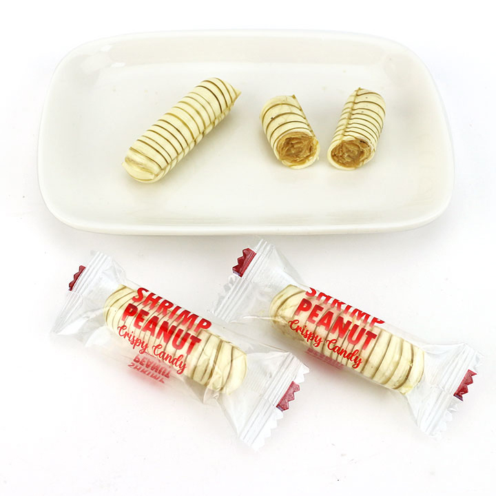 250g Shrimp shape mixed nut peanut crispy candy CH-Q123