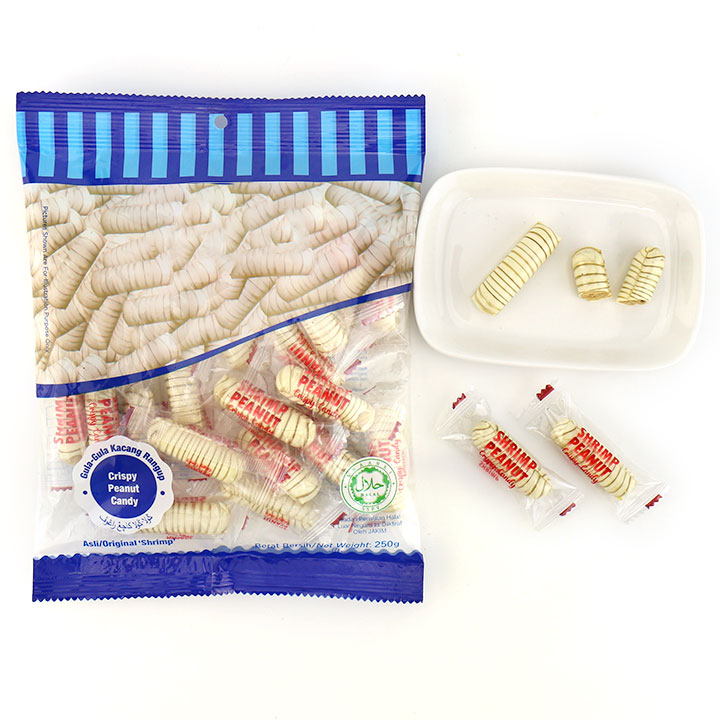 250g Shrimp shape mixed nut peanut crispy candy CH-Q123