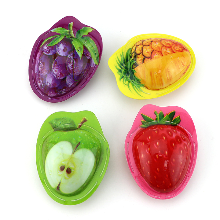 Wholesale 3D fruit shaped jam filled soft gummy candy in bulk CH-S117