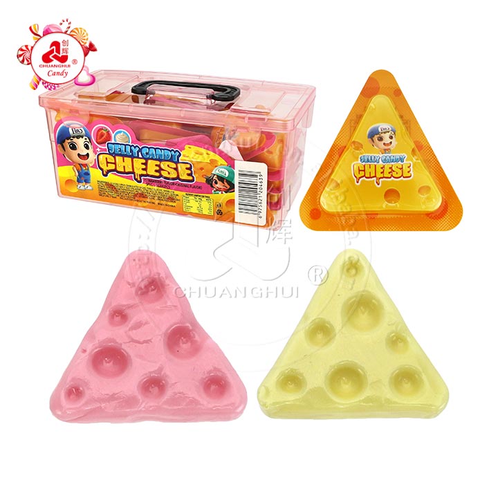 3D Jelly Candy Cheese soft gummy candy CH-J583