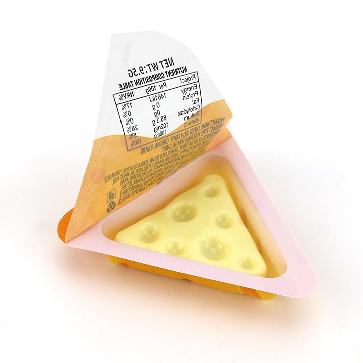 3D Jelly Candy Cheese soft gummy candy CH-J583