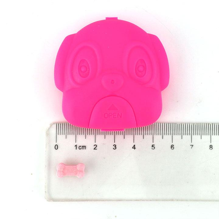 Cute Dog Head shaped box and pressed bone candy CH-N697