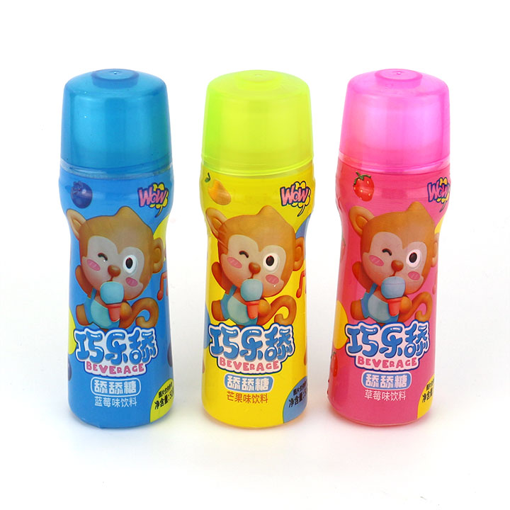 50ML Fruit flavor liquid candy roll licking ball candy CH-N698