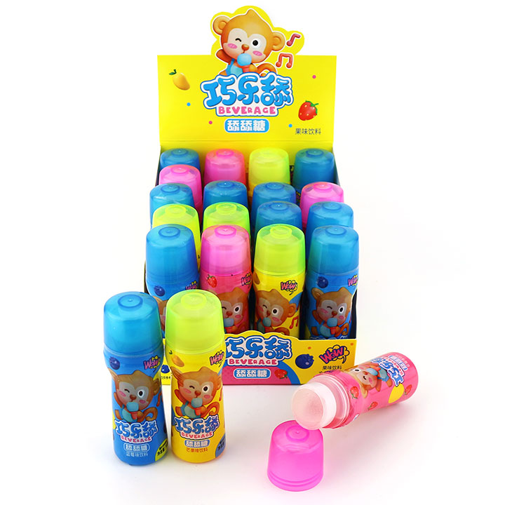 50ML Fruit flavor liquid candy roll licking ball candy CH-N698